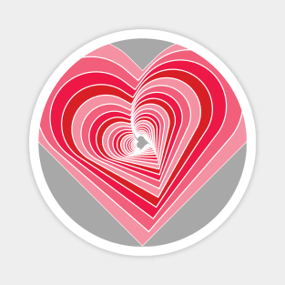 Valentine's Day Heart Pattern Magnet